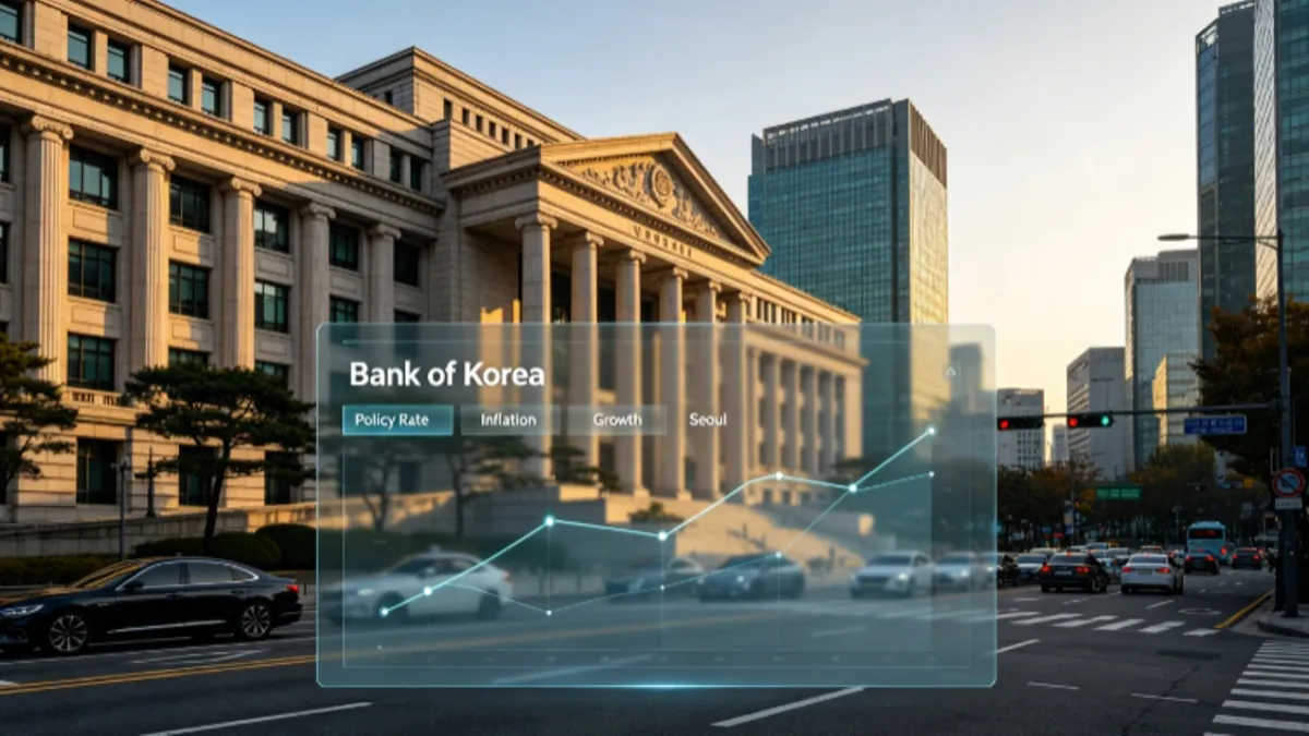 The central bank of South Korea is closely monitoring inflation and the changes in AI exports
