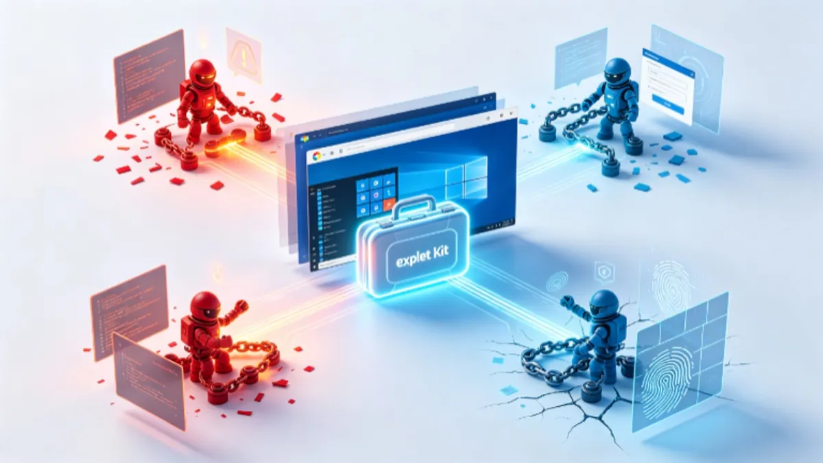 Four hacker groups jointly exploited the Chrome and Windows vulnerabilities to launch attacks