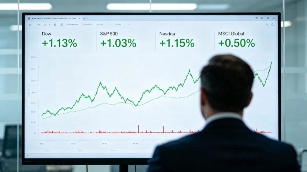 US stocks rose despite the market downturn, awaiting the Fed's decision